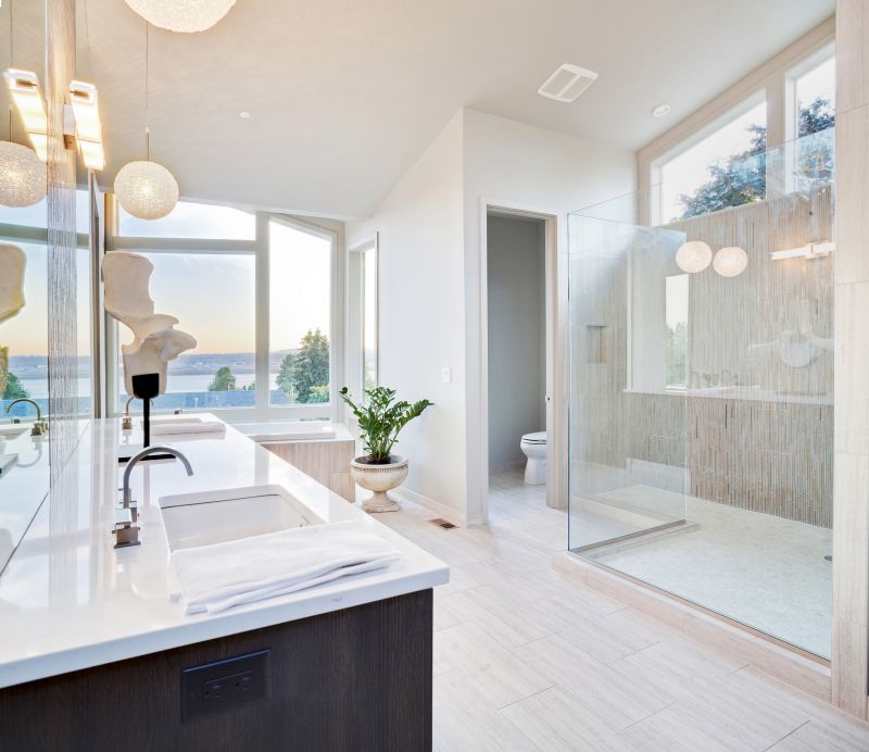 Luxury bathroom upgrade with walk-in shower